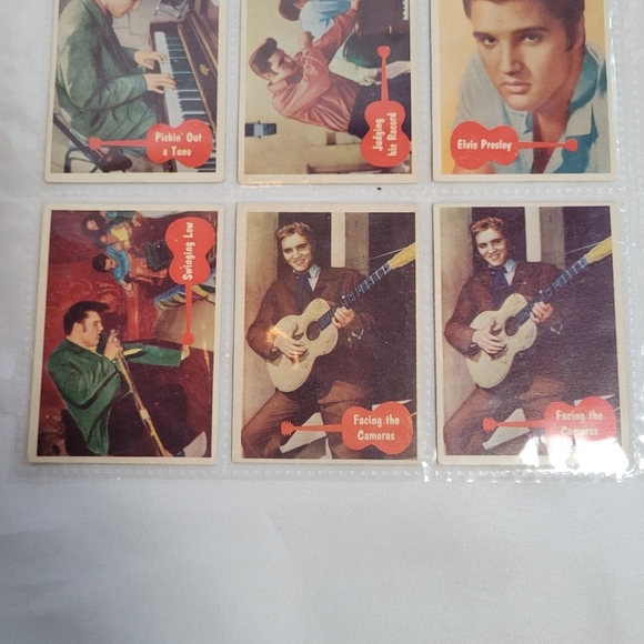 Lot of 16 Elvis Presley 1956 Bubbles Inc. Trading Cards Ungraded EUC - Picture 5 of 13